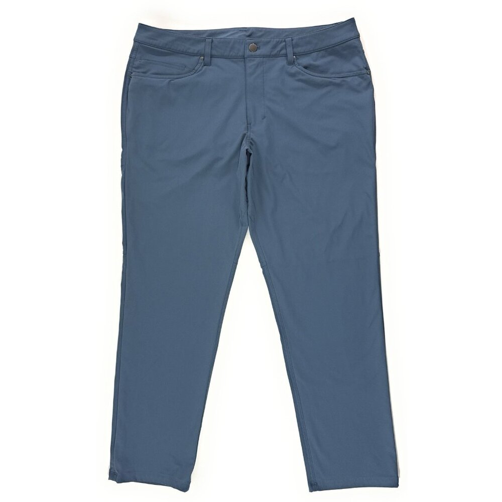 Lululemon ABC Pants Size 36x31 Performance Stretch 5 Pocket Classic Fit Blue